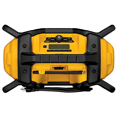 DEWALT 20V MAX Bluetooth Radio, 100 ft Range, Portable for Jobsites (DCR025)