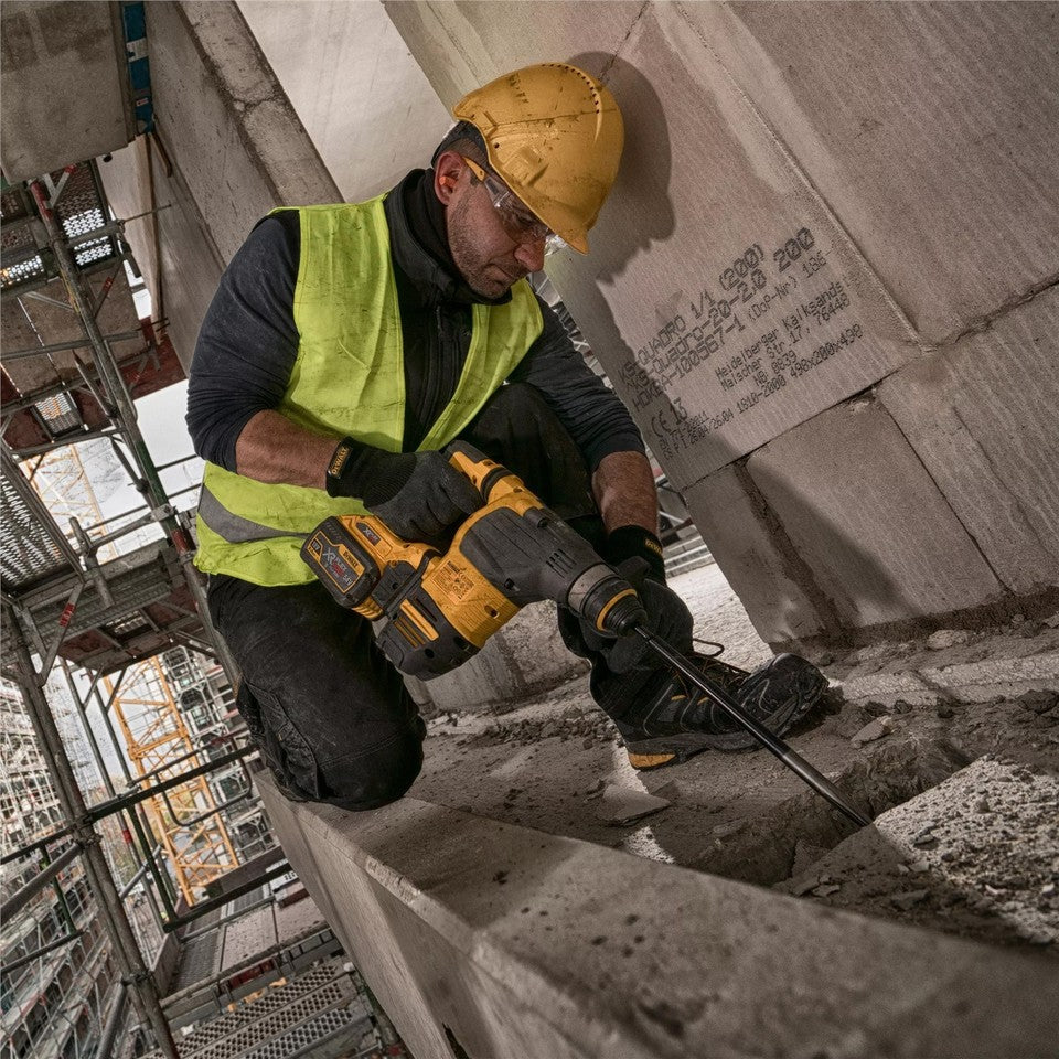 Dewalt DCH333X2 54v XR FlexVolt Cordless Brushless SDS+ Hammer Drill - 2 x 9ah
