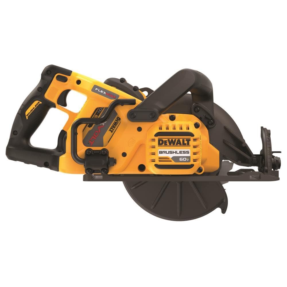 DEWALT FLEXVOLT 60V MAX* Circular Saw Kit, 7-1/4-Inch, Worm Style, 9.0Ah Battery (DCS577X1)