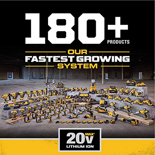 DEWALT 20V MAX Bluetooth Radio, 100 ft Range, Portable for Jobsites (DCR025)
