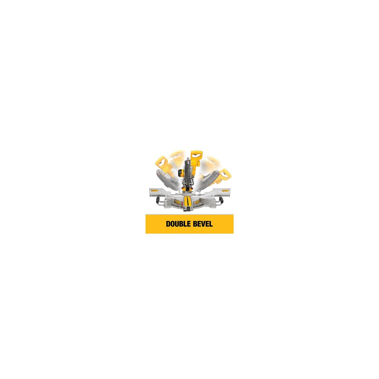 DEWALT Miter Saw, 12 Inch, 15 Amp, 3,800 RPM, Double Bevel Capacity, With Sliding Compound, Corded With Miter Saw Stand (DWS780 + DWX724)