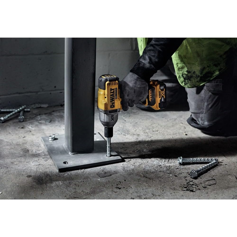DEWALT 20V MAX Cordless Impact Wrench, 1/2 Impact Gun, High Torque with Hog Ring Anvil, Tool Only (DCF900B)