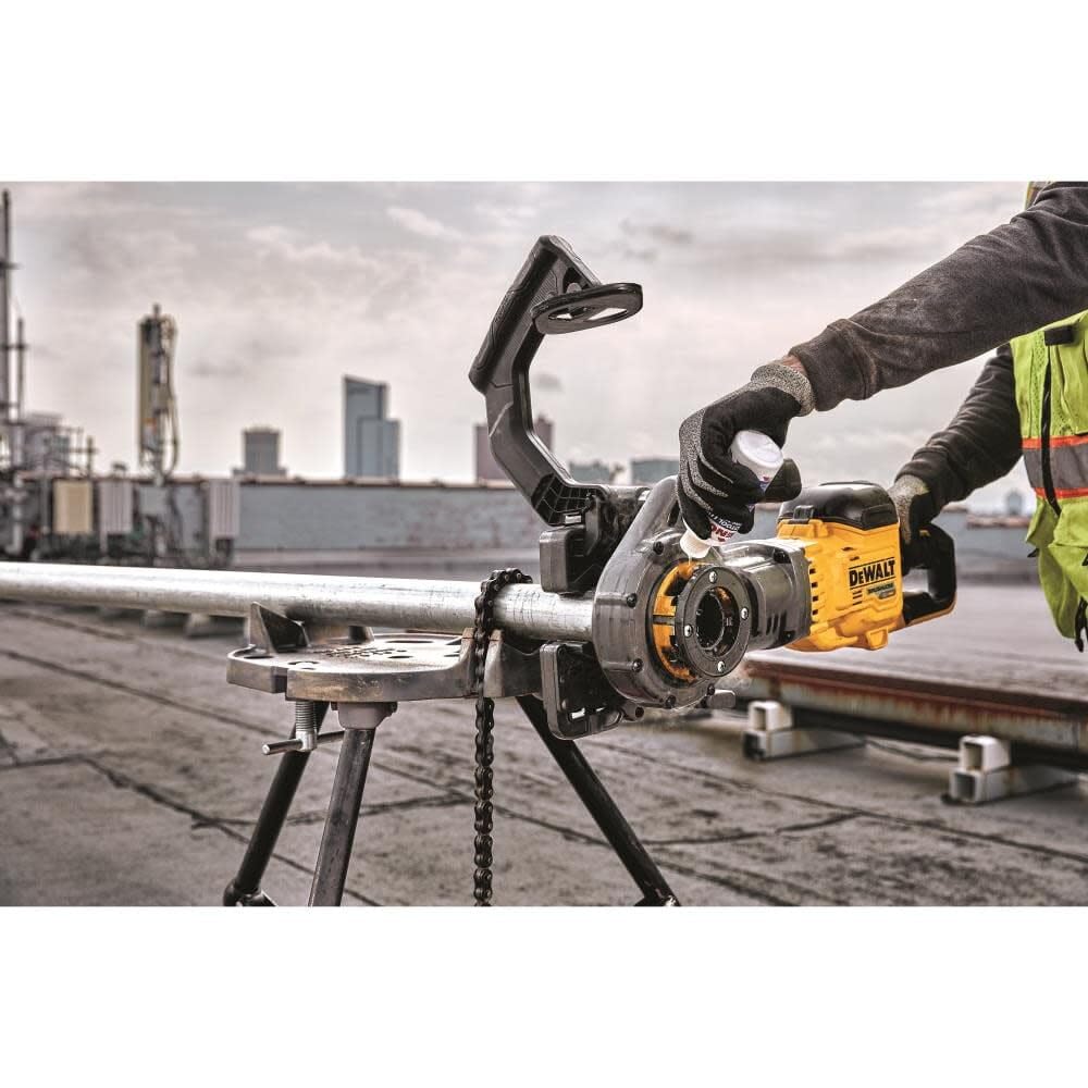 DEWALT FLEXVOLT 60V MAX* Pipe Threader Kit, Die Heads (DCE700X2K)