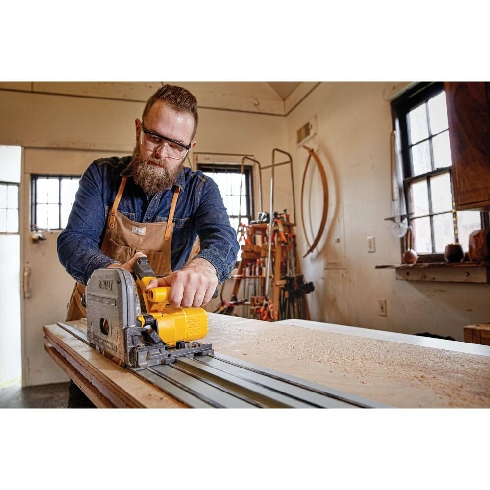 DEWALT 60V MAX* Circular Saw, 6-1/2-Inch, Cordless TrackSaw, Tool Only (DCS520B)