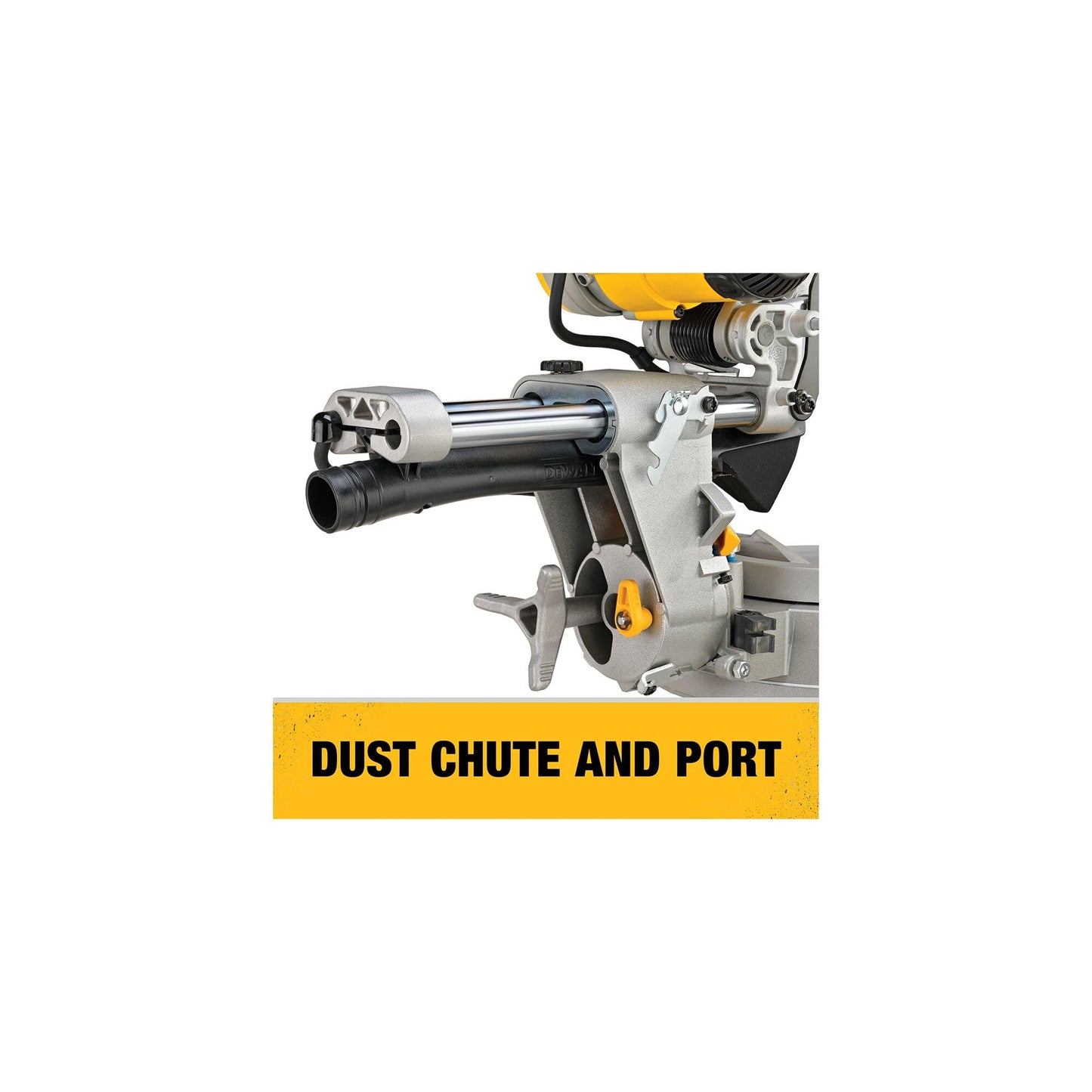 DEWALT Miter Saw, 12 Inch, 15 Amp, 3,800 RPM, Double Bevel Capacity, With Sliding Compound, Corded With Miter Saw Stand (DWS780 + DWX724)