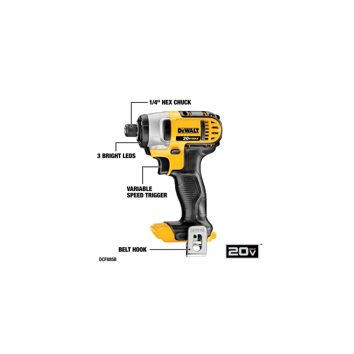 DEWALT Tools 5 Tool Power Tool Combo Kit, Cordless Drill Impact Driver Saw Oscillating Multi-tool Set with 20V MAX Battery and Charger (DCK551D1M1)