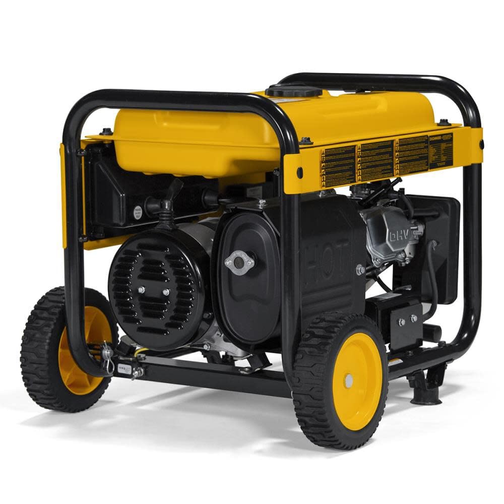 DeWalt 4,000-Watt Portable Gas Generator - 223cc Engine - Idle Control - Heavy Duty Frame - Long Runtime - Emergency Power or Jobsite Ready - CO Protect - Durable Wheels