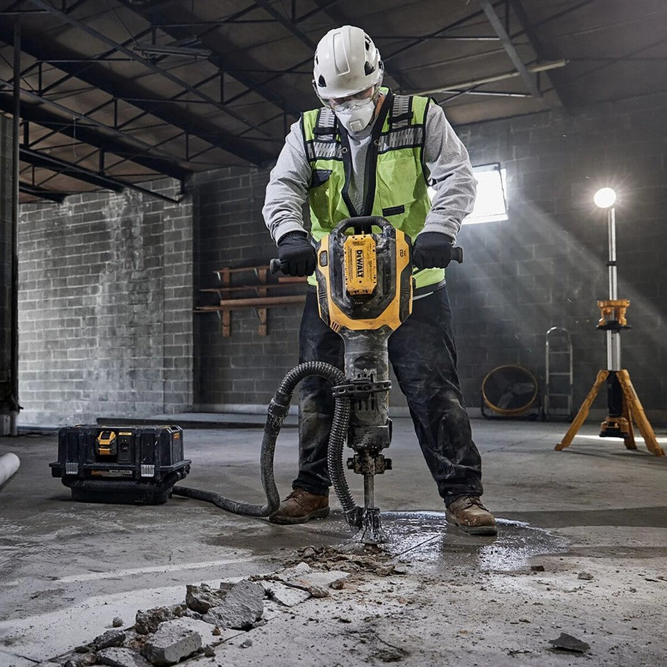 Dewalt DCH966Z2 54V Flexvolt Brushless 28mm Demolition Hammer 2 x 5.0Ah Battery