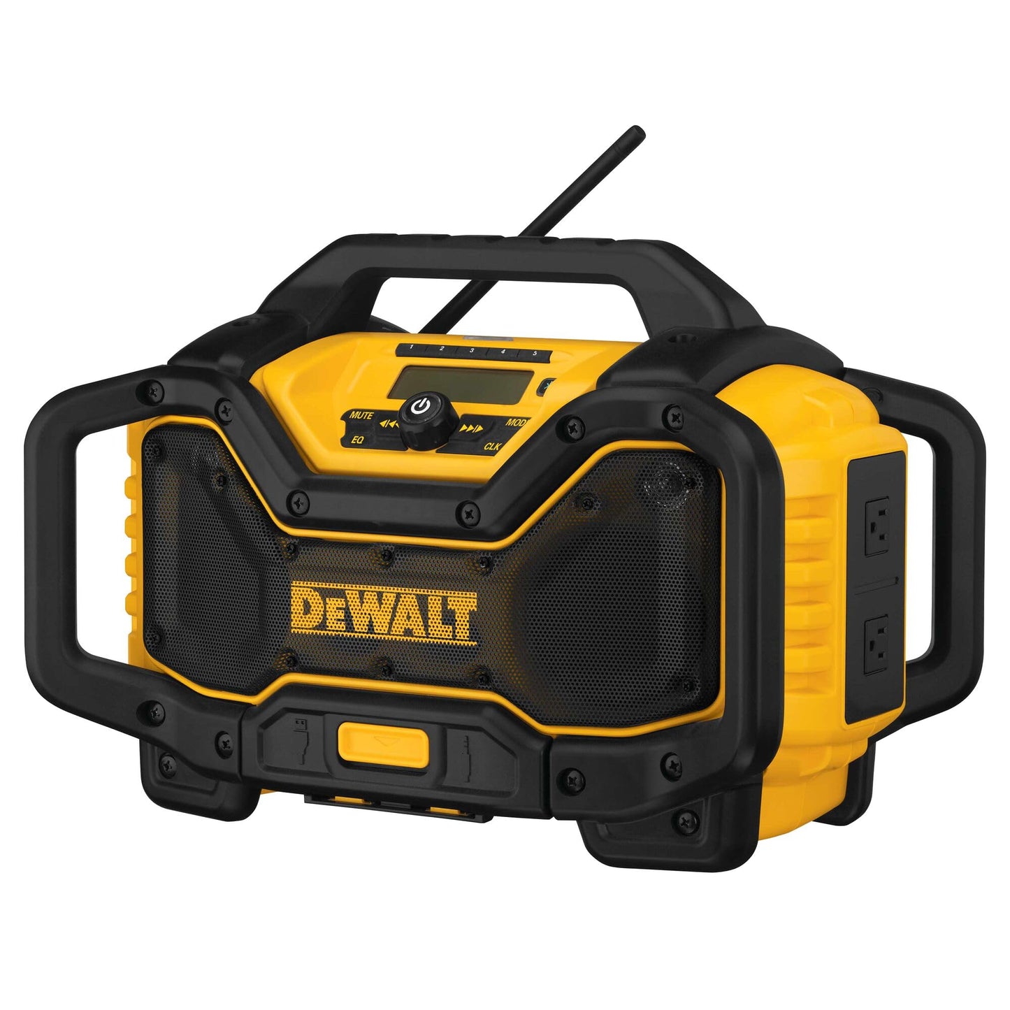 DEWALT 20V MAX Bluetooth Radio, 100 ft Range, Portable for Jobsites (DCR025)