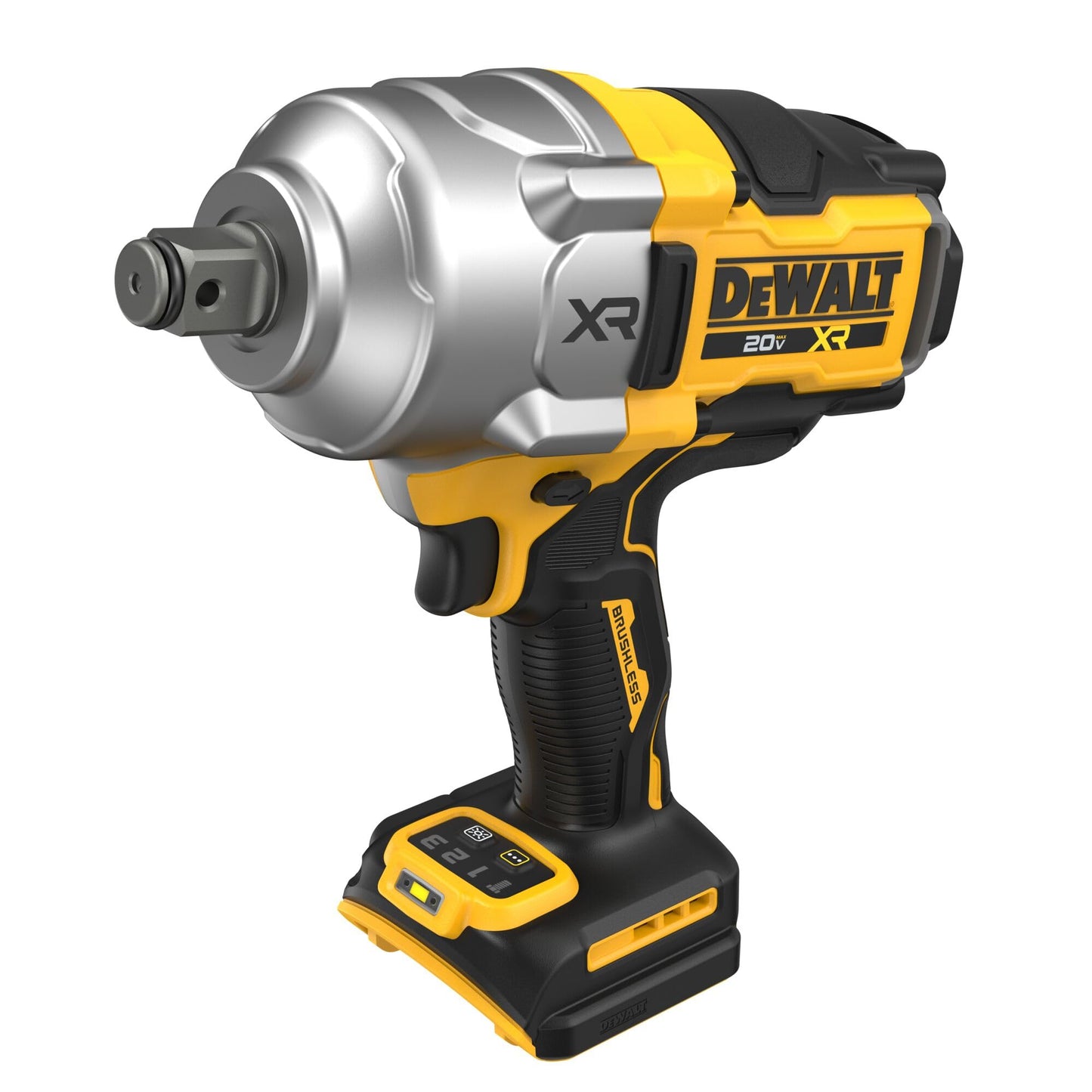 DEWALT 20V MAX XR 3/4 Inch Cordless Impact Wrench Brushless Impact Gun with Hog Ring Anvil, High Torque, Tool Only (DCF964B)