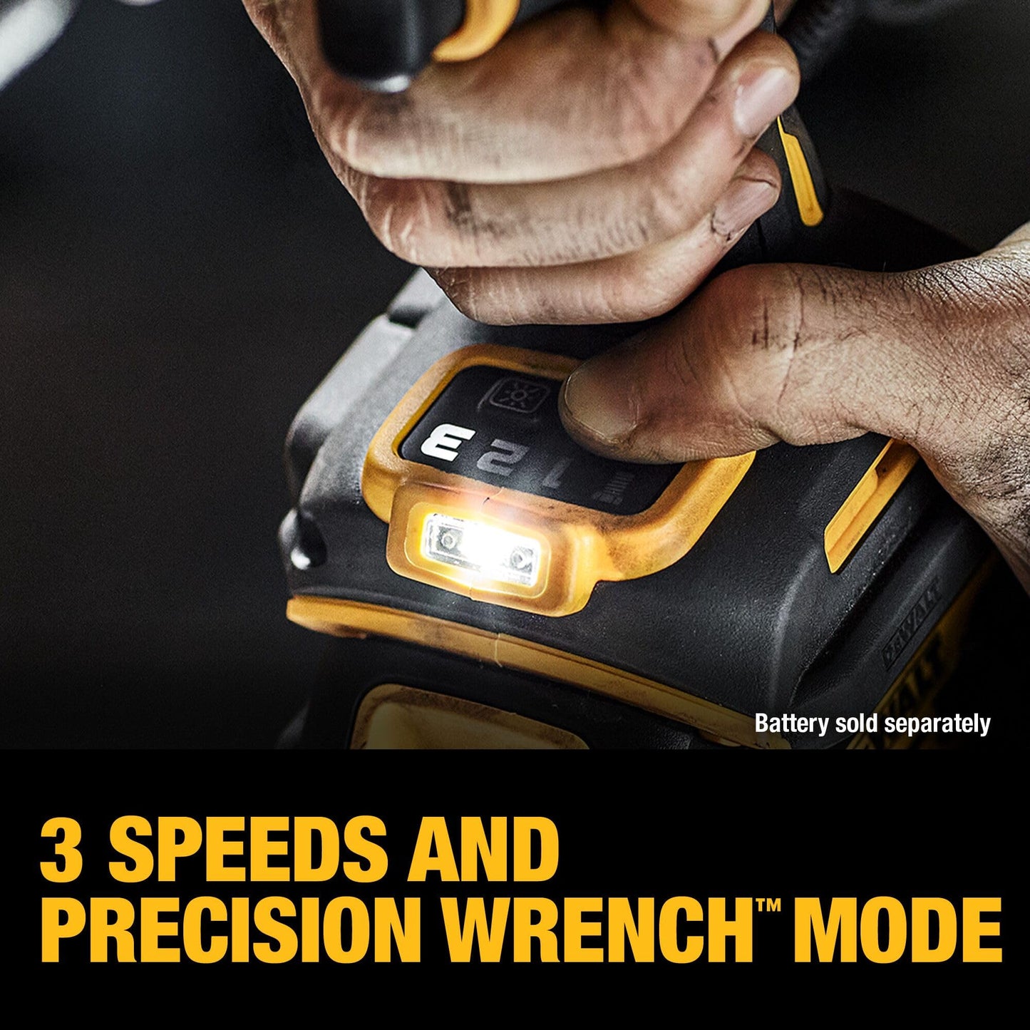 DEWALT 20V MAX XR 3/4 Inch Cordless Impact Wrench Brushless Impact Gun with Hog Ring Anvil, High Torque, Tool Only (DCF964B)