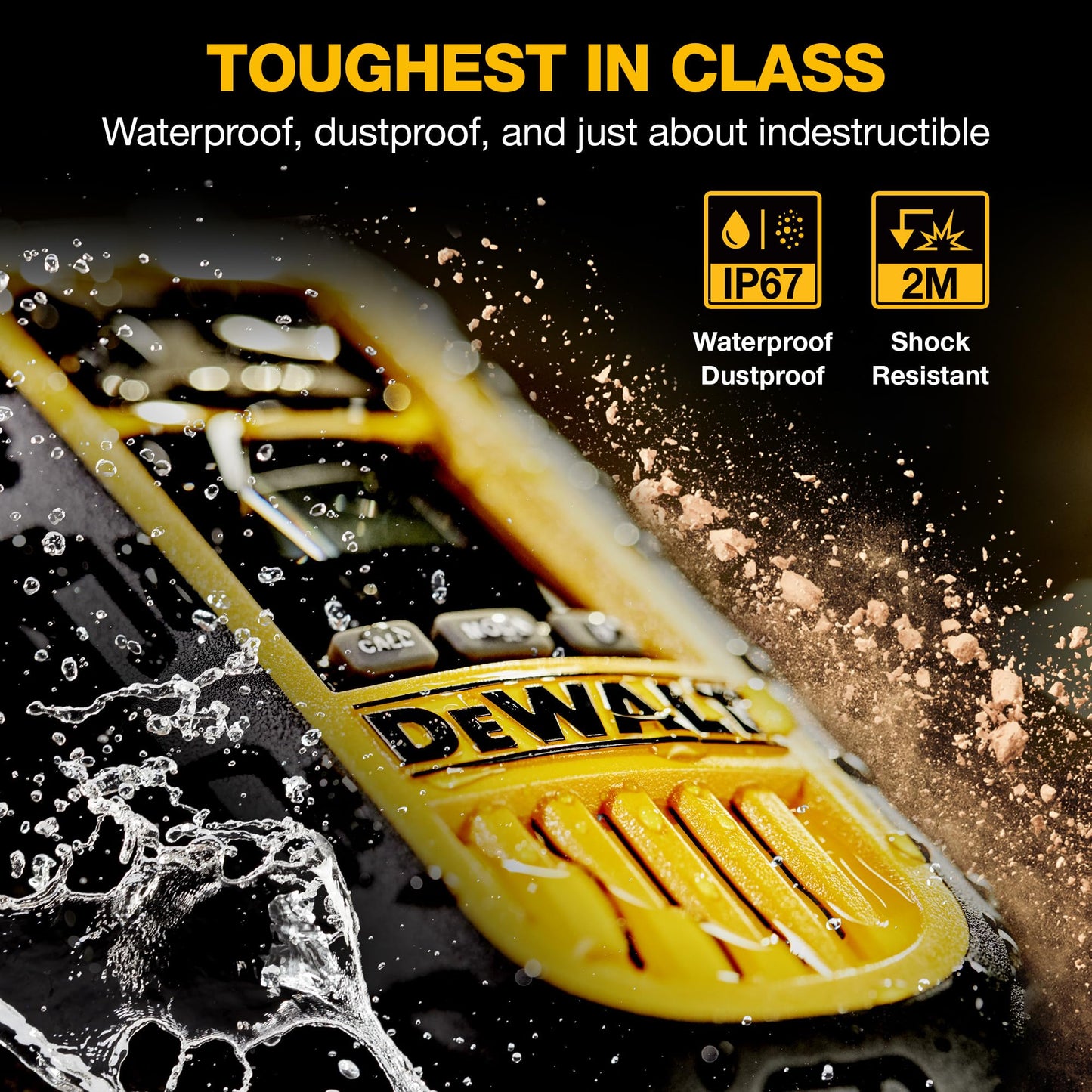 DEWALT FRS Walkie Talkies Long Range 2 Way Radio, 2 Watt, Waterproof & Rechargeable, 6 Pack with 6 Headsets, 3DXFRS800-SV1