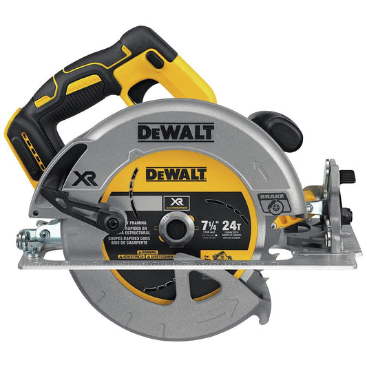 DEWALT 20V MAX Circular Saw Cordless with Brake, 7-1/4 Inch, Tool Only (DCS570B)