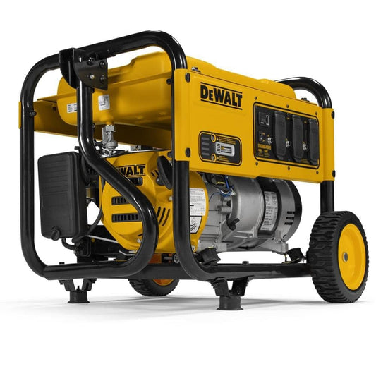 DeWalt 4,000-Watt Portable Gas Generator - 223cc Engine - Idle Control - Heavy Duty Frame - Long Runtime - Emergency Power or Jobsite Ready - CO Protect - Durable Wheels